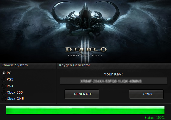 Diablo 3 Free Cd Key Generator
